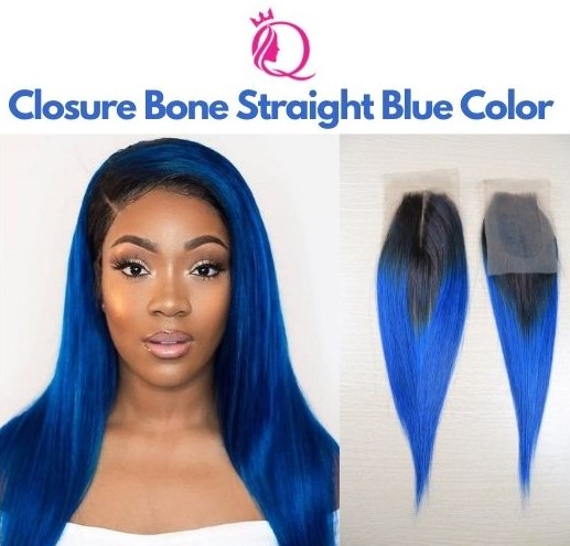 Closure-Bone-Straight-2x4-Blue-Color