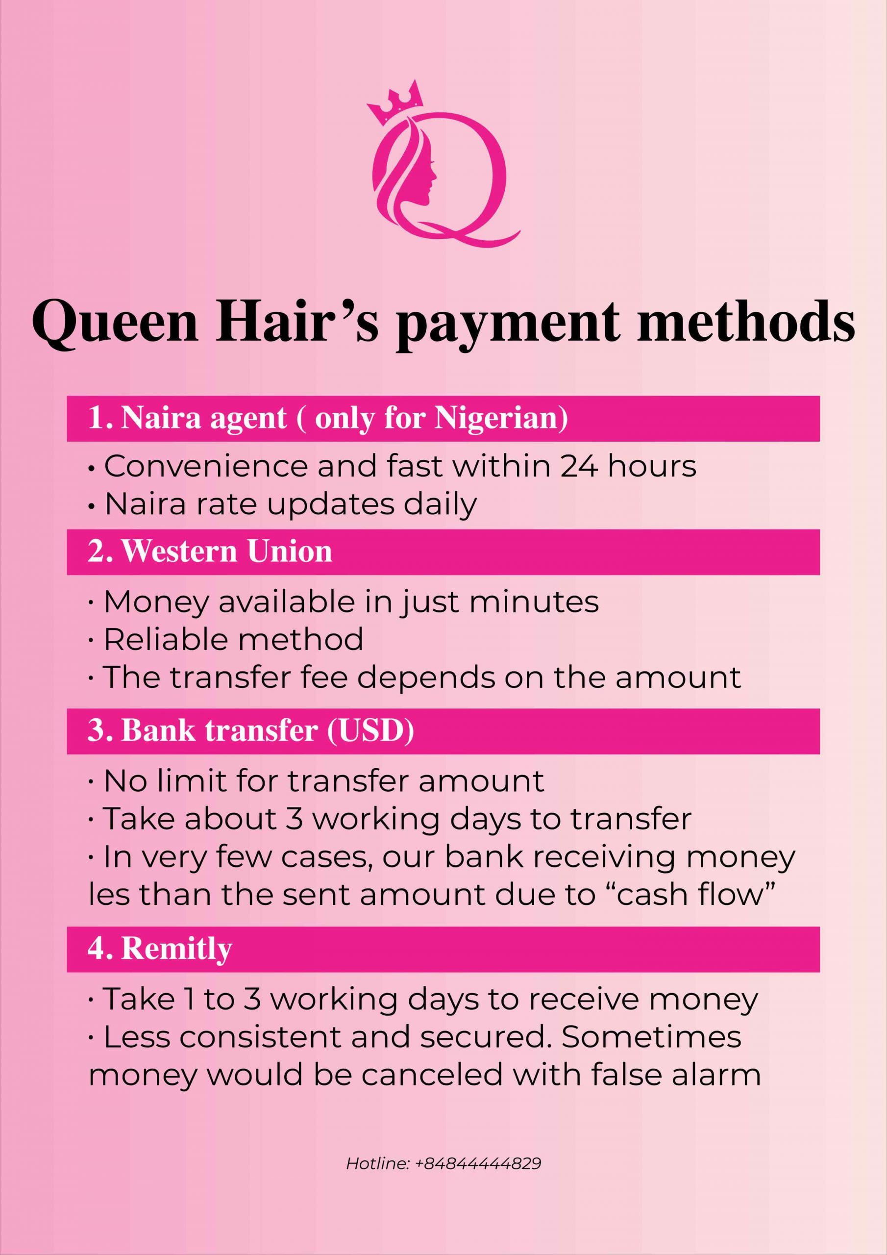 Queen-Hair-payment-method