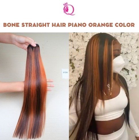 bone-straight-hair-orange-piano-color-queen-hair