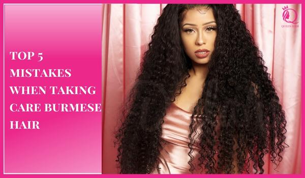 Top 5 common mistakes when taking care Burmese hair